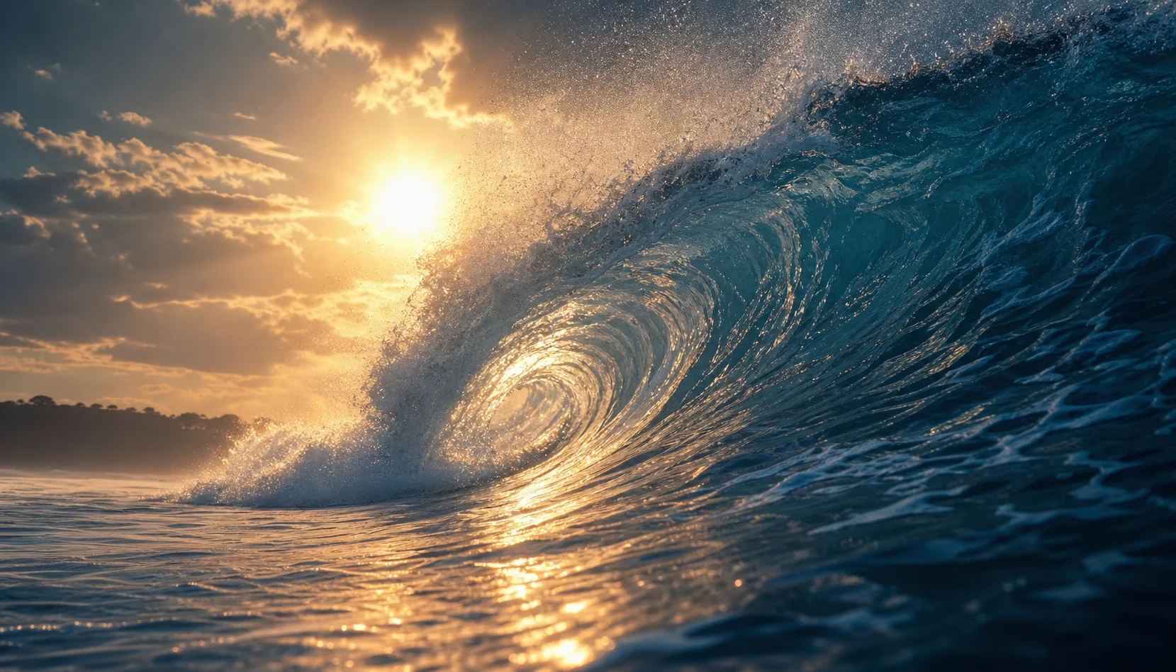 Ocean waves · text to video