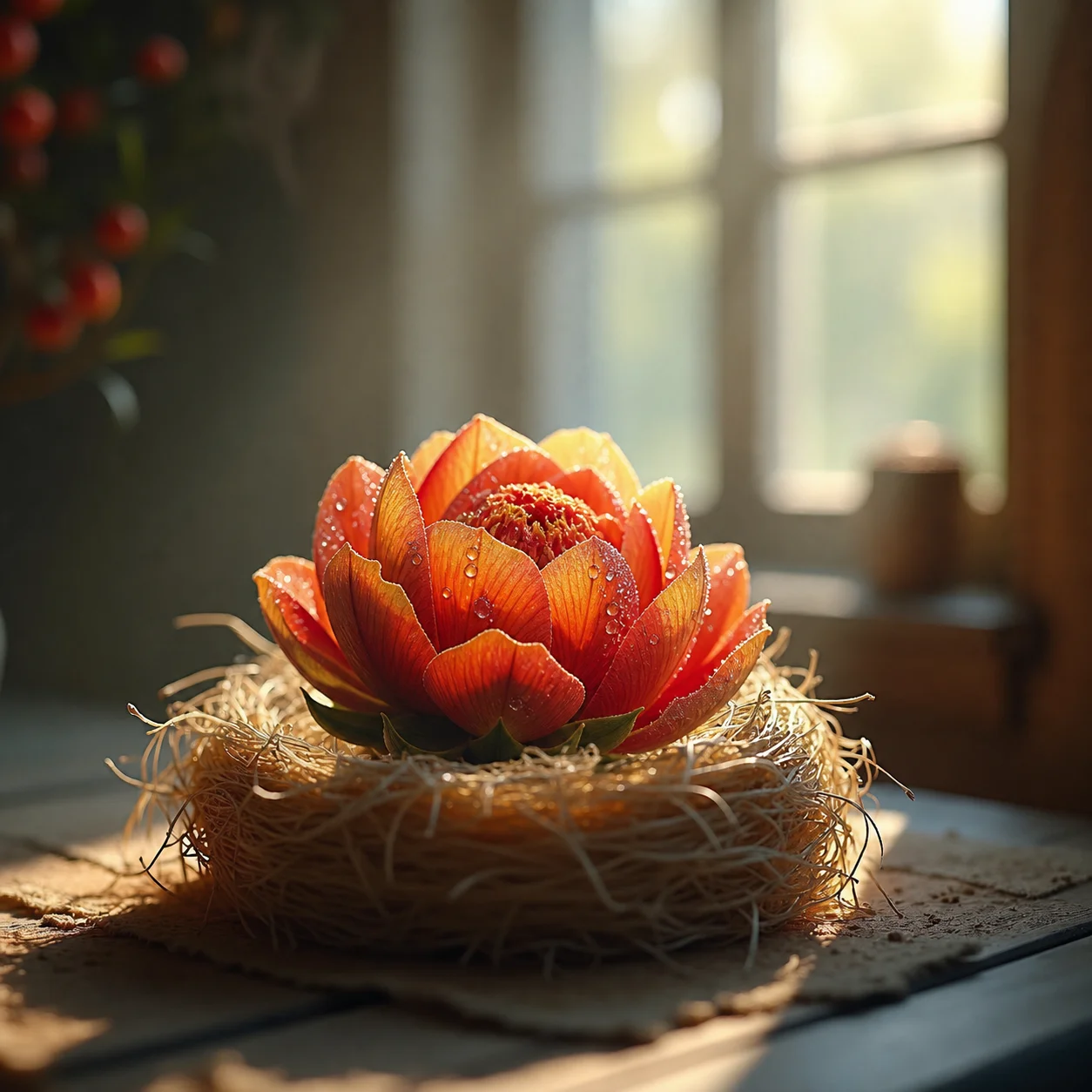 Blooming flower · Generated with Stable Video Diffusion