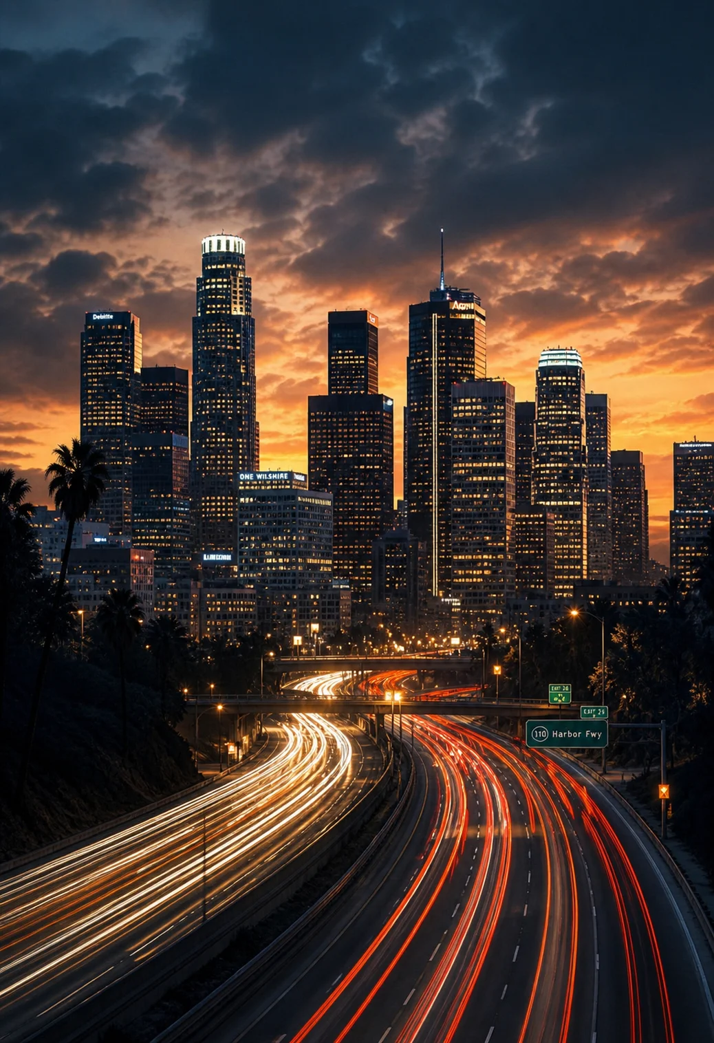 City timelapse · text to video